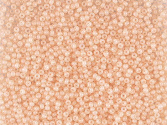 Wholesale (1kg / 500g) Preciosa Ornela Seed Beads Coated, Round Hole, Loose, Brown 1 Dyed Alabaster (02211), Glass, Czech Republic, OUTLET