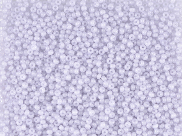 Wholesale (1kg / 500g) Preciosa Ornela Seed Beads Coated, Round Hole, Loose, Violet 1 Dyed Alabaster (02221), Glass, Czech Republic, OUTLET