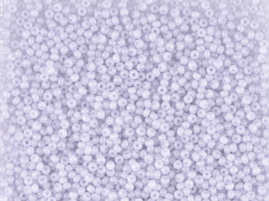 Wholesale (1kg / 500g) Preciosa Ornela Seed Beads Coated, Round Hole, Loose, Violet 1 Dyed Alabaster (02221), Glass, Czech Republic, OUTLET