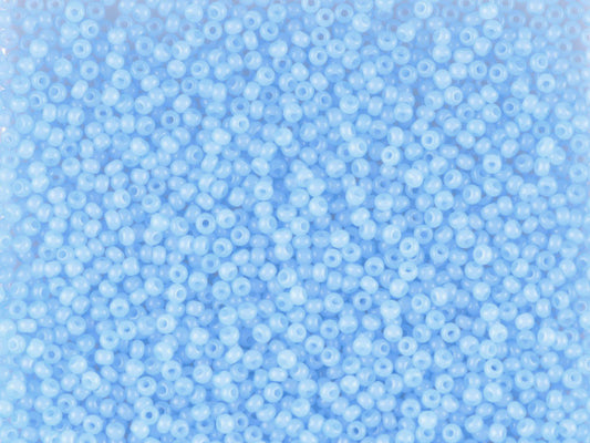 1 kg プレシオサ オルネラ シードビーズ コーティング 丸穴 ルース ブルー 1 染色アラバスター (02232) ガラス チェコ共和国 アウトレット