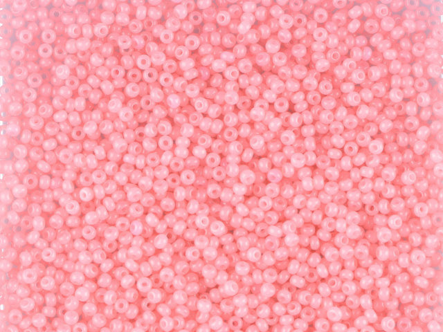 Wholesale (1kg / 500g) Preciosa Ornela Seed Beads Coated, Round Hole, Loose, Red 1 Dyed Alabaster (02293), Glass, Czech Republic, OUTLET