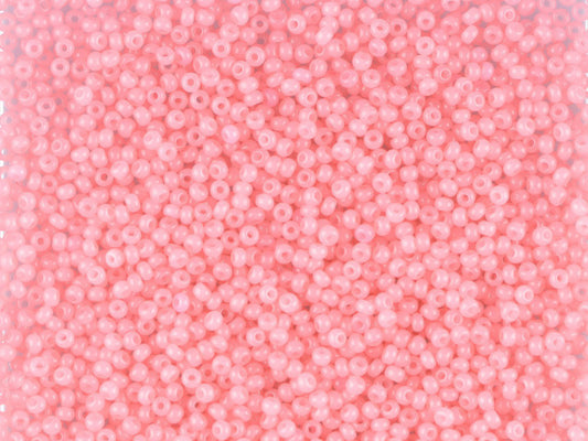 Wholesale (1kg / 500g) Preciosa Ornela Seed Beads Coated, Round Hole, Loose, Red 1 Dyed Alabaster (02293), Glass, Czech Republic, OUTLET