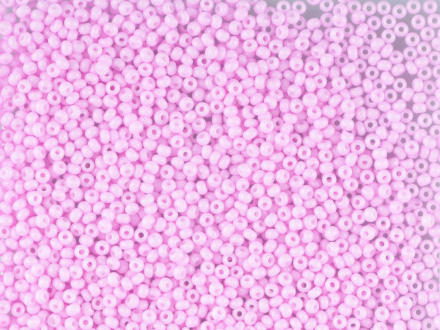 1 kg プレシオサ オルネラ シードビーズ コーティング 丸穴 ルース ピンク 1 染色チョークホワイト (03292) ガラス チェコ共和国 アウトレット