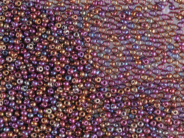 Wholesale (1kg / 500g) Preciosa Ornela Seed Beads Coated, Round Hole, Loose, Rocailles, Round Hole, Loose (14780), Glass, Czech Republic, OUTLET