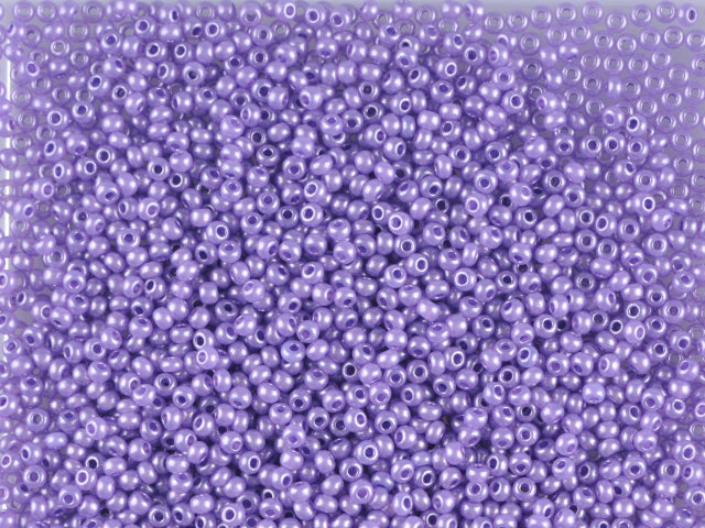 1 kg プレシオサ オルネラ シードビーズ コーティング 丸穴 ばら売り バイオレットメタリック染色アラバスター (17728) ガラス チェコ共和国 アウトレット