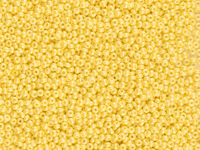 1 kg Preciosa Ornela Seed Beads Coated, Round Hole, Loose,  (22001), Glass, Czech Republic, OUTLET