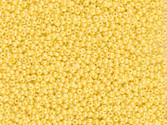 1 kg Preciosa Ornela Seed Beads Coated, Round Hole, Loose,  (22001), Glass, Czech Republic, OUTLET