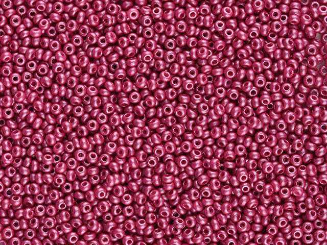 Wholesale (1kg / 500g) Preciosa Ornela Seed Beads Coated, Round Hole, Loose, Purple (22013), Glass, Czech Republic, OUTLET