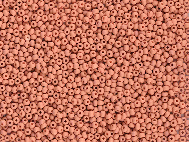 1 kg Preciosa Ornela Seed Beads Coated, Round Hole, Loose, Pink (22m06), Glass, Czech Republic, OUTLET