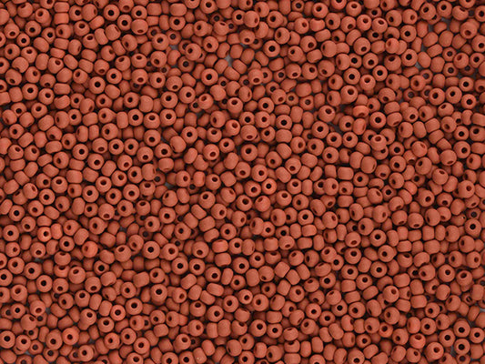 1 kg プレシオサ オルネラ シードビーズ コーティング 丸穴 ばら売り ブラウン (22m07) ガラス製 チェコ共和国 アウトレット