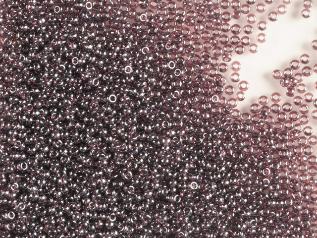 Wholesale (1kg / 500g) Preciosa Ornela 2-Cut Rocaille, Loose, Amethyst, Sfinx (26060), Glass, Czech Republic, OUTLET