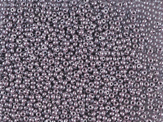 1 kg Preciosa Ornela Seed Beads Coated, Round Hole, Loose, Opaque Dark Violet, Sfinx (28040), Glass, Czech Republic, OUTLET