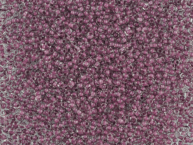 1 kg プレシオサ オルネラ シードビーズ コーティング 丸穴 ルース ク​​リスタル ライン入りレッド (38099) ガラス チェコ共和国 アウトレット