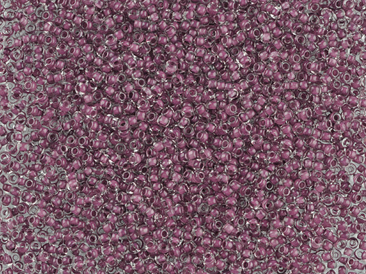 1 kg プレシオサ オルネラ シードビーズ コーティング 丸穴 ルース ク​​リスタル ライン入りレッド (38099) ガラス チェコ共和国 アウトレット