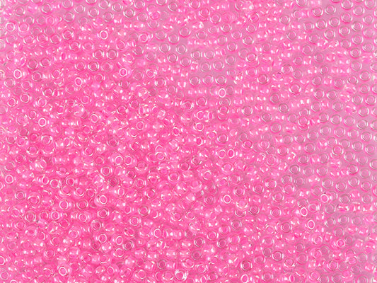 1 kg プレシオサ オルネラ シードビーズ コーティング 丸穴 ルース ク​​リスタル ピンクライン入り Sfinx (38175) ガラス チェコ共和国 アウトレット