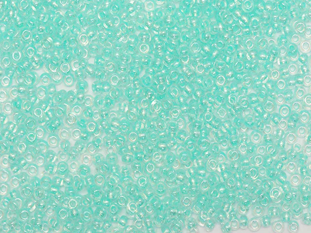 1 kg Preciosa Ornela Seed Beads Coated, Round Hole, Loose, Crystal, Colour Lined Pearl (382PG), Glass, Czech Republic, OUTLET