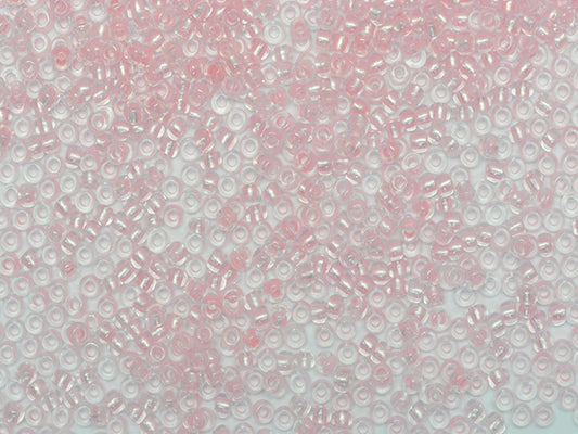 1 kg プレシオサ オルネラ シードビーズ コーティング ラウンドホール ルース ク​​リスタル カラーラインパール (382PP) ガラス チェコ共和国 アウトレット