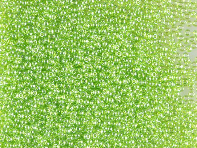 1 kg Preciosa Ornela Drops Teardrop Beads Coated, Round Hole, Loose, Transp. Lt. Green, Sfinx (56220), Glass, Czech Republic, OUTLET