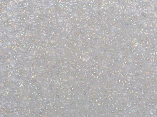 1 kg Preciosa Ornela Seed Beads Coated, Round Hole, Loose, Crystal, Blue Iris (58135), Glass, Czech Republic, OUTLET