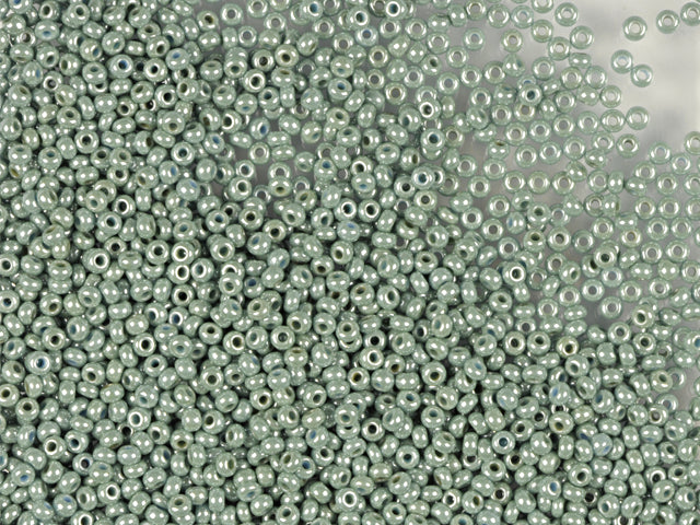 1 kg プレシオサ オルネラ シードビーズ コーティング 丸穴 ルース ターコイズ イエローブラウン 光沢 (63021) ガラス チェコ共和国 アウトレット