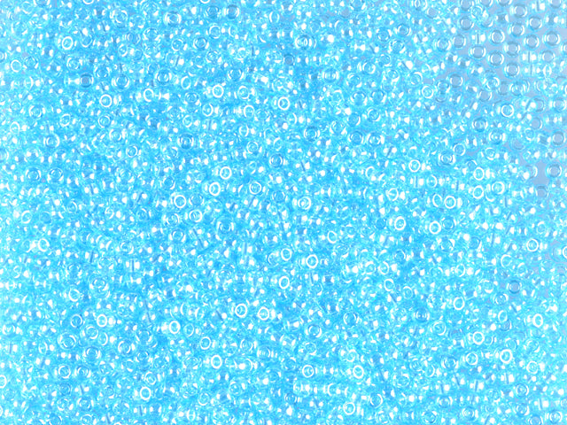 1 kg プレシオサ オルネラ 3カット ロカイユ ラウンドホール ルース ライトアクアマリン スフィンクス (66000) ガラス チェコ共和国 アウトレット