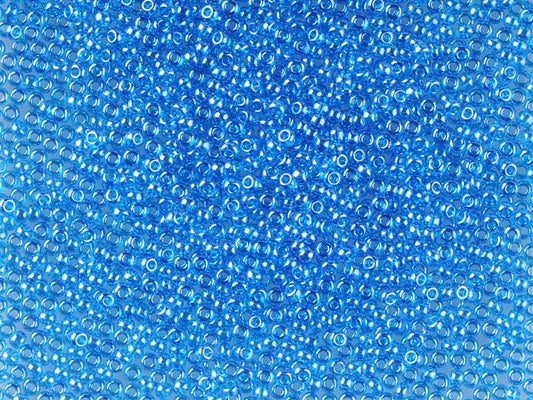 1 kg Preciosa Ornela Rocailles Beads beschichtet, rundes Loch, lose, Aquamarin, Sfinx (66150), Glas, Tschechische Republik, OUTLET