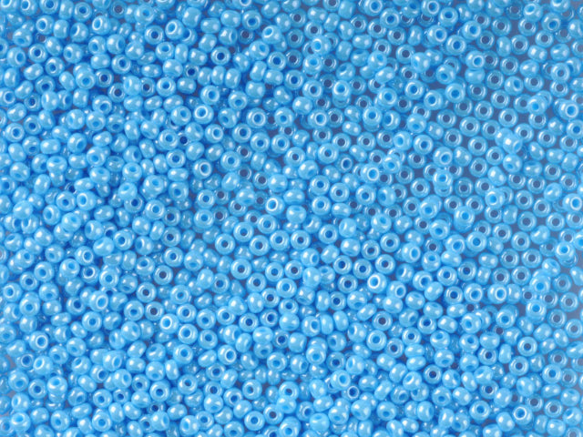 1 kg Preciosa Ornela 3-Cut Rocaille, Round Hole, Loose, Turquoise, Sfinx (68020), Glass, Czech Republic, OUTLET