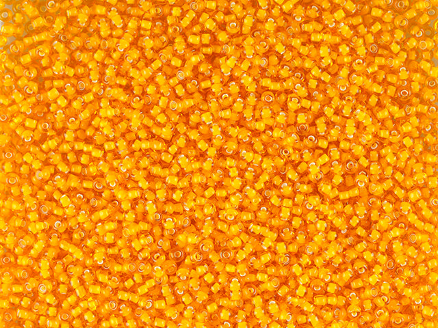 1 kg プレシオサ オルネラ シードビーズ コーティング済み、丸穴、ばら売り、ヒヤシンス、カラーライニング チョークホワイト; プレシオサ ホワイトライニング (85066)、ガラス、チェコ共和国、アウトレット