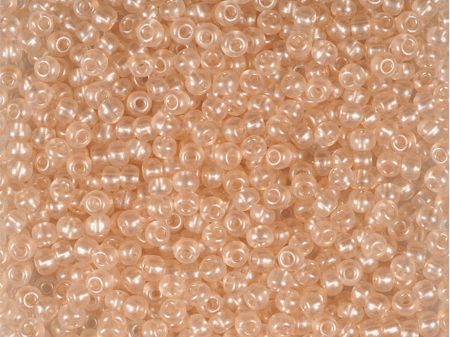 Wholesale (1kg / 500g) Preciosa Ornela Seed Beads Coated, Round Hole, Loose, Brown Terra Pearl Dyed Crystal (08118), Glass, Czech Republic, OUTLET