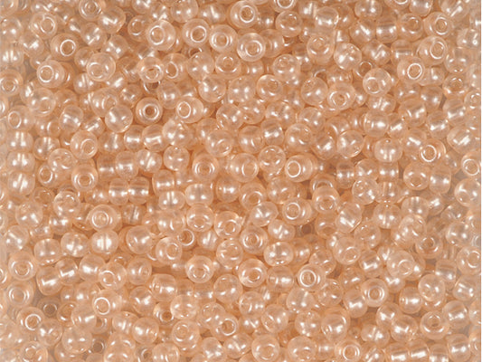 Wholesale (1kg / 500g) Preciosa Ornela Seed Beads Coated, Round Hole, Loose, Brown Terra Pearl Dyed Crystal (08118), Glass, Czech Republic, OUTLET