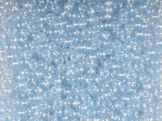 1 kg Preciosa Ornela Twin, 2 Round Holes, Loose, Blue Terra Pearl Dyed Crystal (08136), Glass, Czech Republic, OUTLET