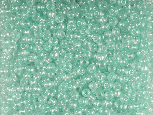 1 kg Preciosa Ornela Twin, 2 Round Holes, Loose, Green Terra Pearl Dyed Crystal (08158), Glass, Czech Republic, OUTLET