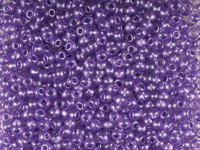 1 kg プレシオサ オルネラ シードビーズ コーティング ラウンドホール ルース バイオレットテラパールダイクリスタル (08328) ガラス チェコ共和国 アウトレット