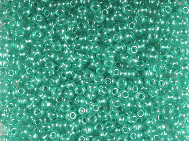 1 kg Preciosa Ornela Twin, 2 Round Holes, Loose, Green Terra Pearl Dyed Crystal (08358), Glass, Czech Republic, OUTLET