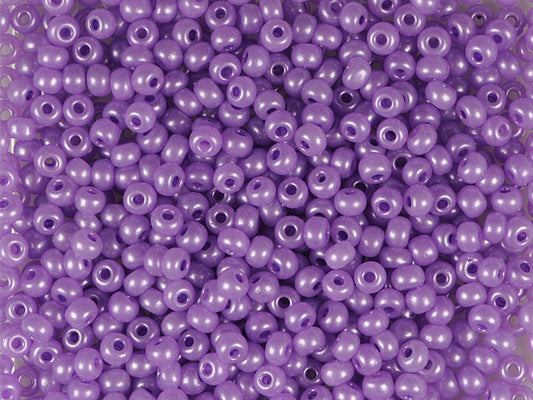 1 kg プレシオサ オルネラ シードビーズ コーティング ラウンドホール ルース バイオレットテラパール染めアラバスター (17928) ガラス チェコ共和国 アウトレット