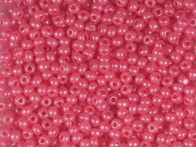 1 kg プレシオサ オルネラ シードビーズ コーティング 丸穴 ルース ピンクテラパール染めアラバスター (17998) ガラス チェコ共和国 アウトレット