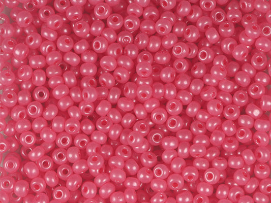 1 kg プレシオサ オルネラ シードビーズ コーティング 丸穴 ルース ピンクテラパール染めアラバスター (17998) ガラス チェコ共和国 アウトレット