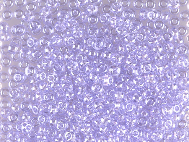 1 kg Preciosa Ornela Rocailles Beads beschichtet, rundes Loch, lose, transp. violett, Sfinx (26420), Glas, Tschechische Republik, OUTLET