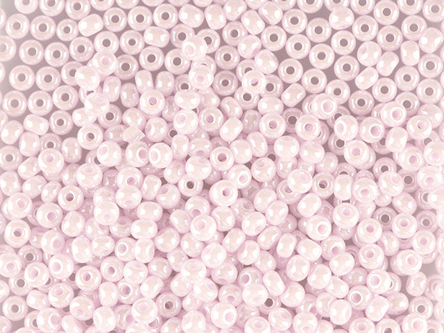 1 kg Preciosa Ornela Seed Beads Coated, Round Hole, Loose, Opaque Pink, Sfinx (78420), Glass, Czech Republic, OUTLET