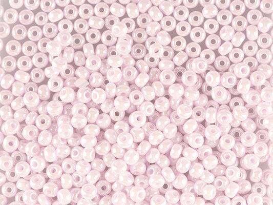 1 kg Preciosa Ornela Seed Beads Coated, Round Hole, Loose, Opaque Pink, Sfinx (78420), Glass, Czech Republic, OUTLET