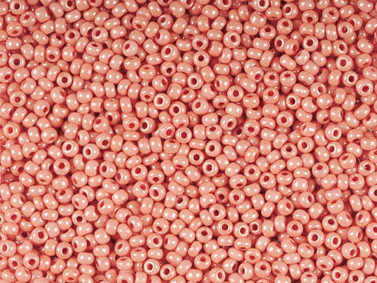 1 kg Preciosa Ornela Seed Beads Coated, Round Hole, Loose, Rose Terra, Sfinx (07633), Glass, Czech Republic, OUTLET