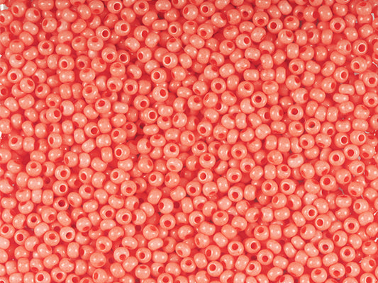 1 kg プレシオサ オルネラ シードビーズ コーティング 丸穴 ルース コーラライン染めチョークホワイト (09351) ガラス チェコ共和国 アウトレット