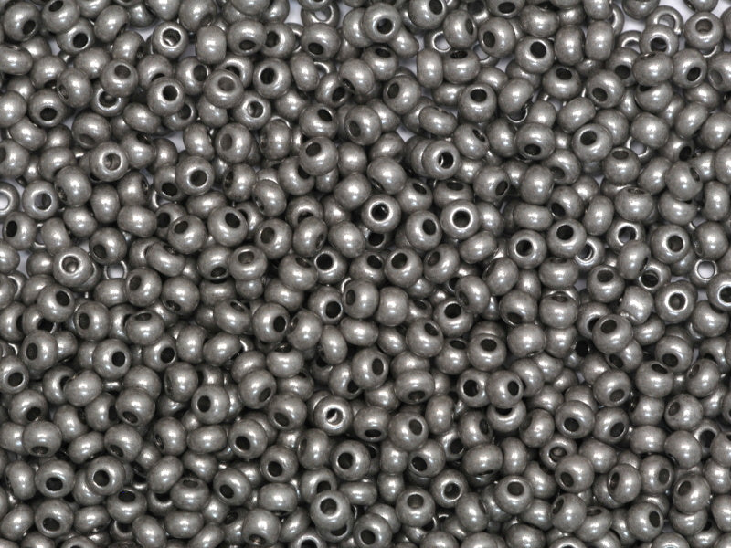 1 kg プレシオサ オルネラ シードビーズ コーティング 丸穴 ばら売り グリーンメタリック染めチョークホワイト (16749) ガラス製 チェコ共和国 アウトレット