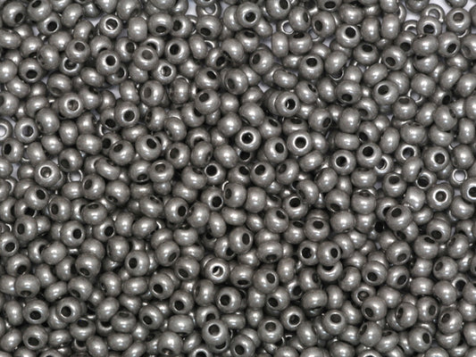 1 kg プレシオサ オルネラ シードビーズ コーティング 丸穴 ばら売り グリーンメタリック染めチョークホワイト (16749) ガラス製 チェコ共和国 アウトレット