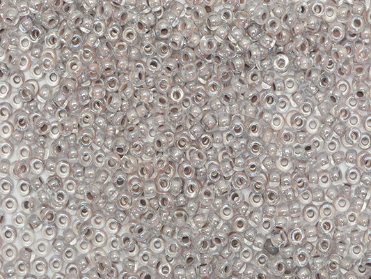 Wholesale (1kg / 500g) Preciosa Ornela Seed Beads Coated, Round Hole, Loose, Crystal, Colour Lined Brown, Sfinx (38115), Glass, Czech Republic, OUTLET