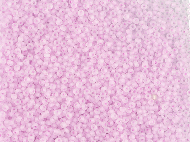 1 kg プレシオサ オルネラ シードビーズ コーティング 丸穴 マット ルース ク​​リスタル カラーライン バイオレット (38326) ガラス チェコ共和国 アウトレット