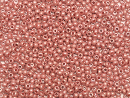 1 kg プレシオサ オルネラ シードビーズ コーティング 丸穴 マット ばら売り ローズテラ (07603) ガラス チェコ共和国 アウトレット