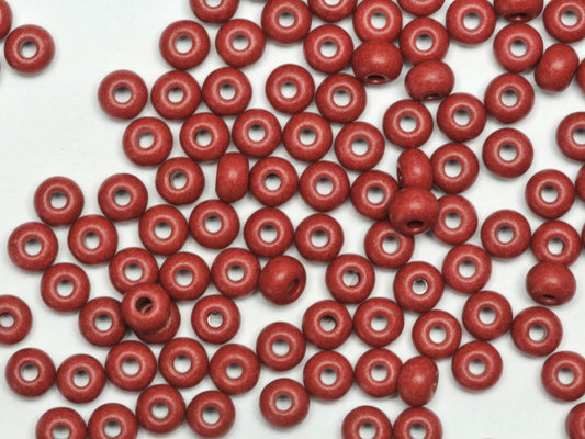 1 kg プレシオサ オルネラ シードビーズ コーティング 丸穴 マット ばら売り ブラウンインテンシブダイ チョークホワイト (16A18) ガラス チェコ共和国 アウトレット