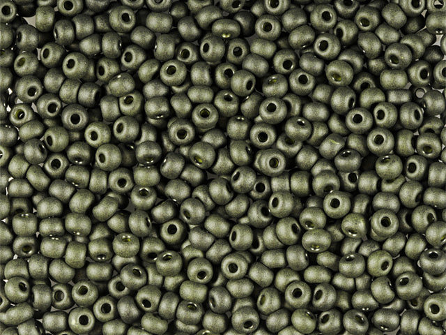 Wholesale (1kg / 500g) Preciosa Ornela Seed Beads Coated, Round Hole, Mat, Loose, Rocailles, Round Hole, Matt, Loose (28986), Glass, Czech Republic, OUTLET