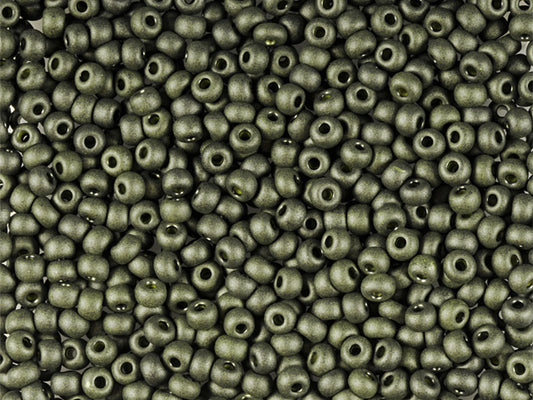 Wholesale (1kg / 500g) Preciosa Ornela Seed Beads Coated, Round Hole, Mat, Loose, Rocailles, Round Hole, Matt, Loose (28986), Glass, Czech Republic, OUTLET